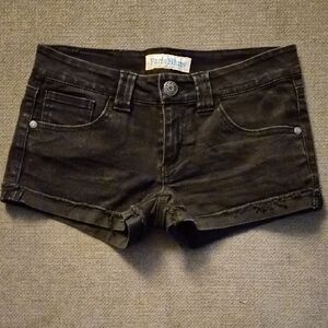 Paris Blues Dark Jean Shorts